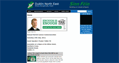 Desktop Screenshot of dublinnortheast.com